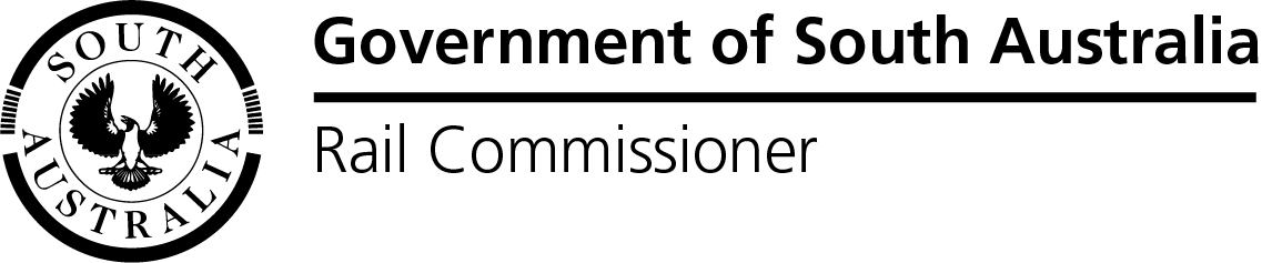 SA Rail Commissioner Logo